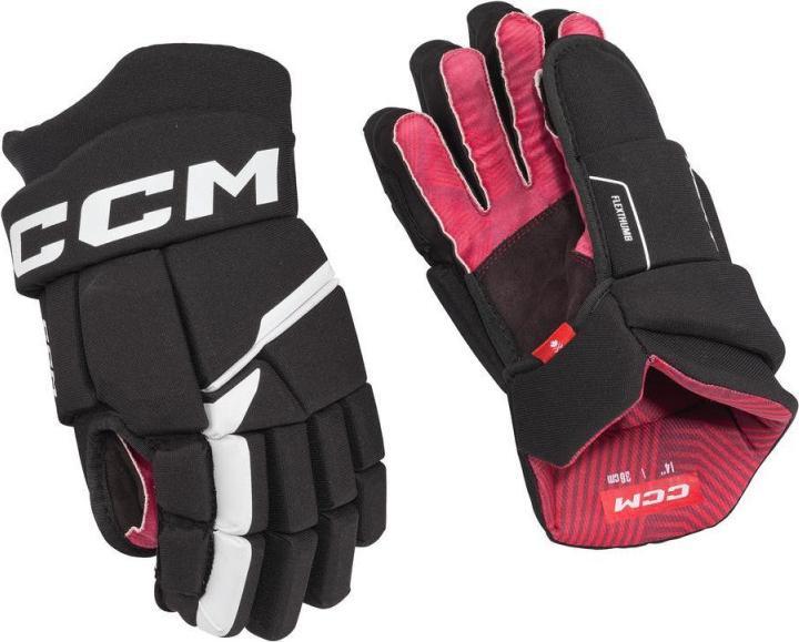 Image du produit CCM NEXT JR Gants de hockey (10"/25 cm, Blanc/Noir) (10)