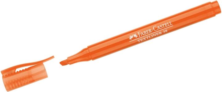 Actual product image Faber-Castell Highlighter 38 Pen shape (Orange, 5 mm, 1 x)