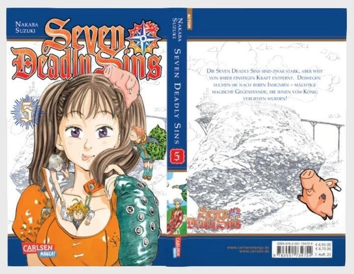 Produktbild Seven Deadly Sins, Band 5 (Deutsch, Suzuki Nakaba, 2015)