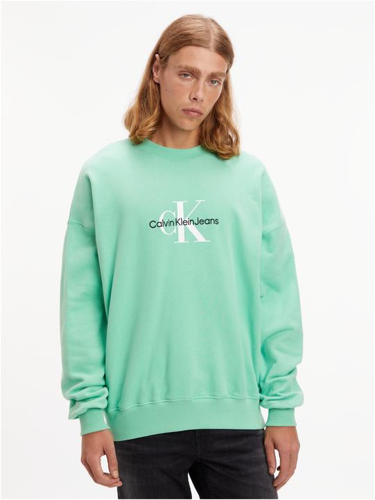 Calvin Klein Jeans Monologo Oversized Crew Neck Sweater - 86627