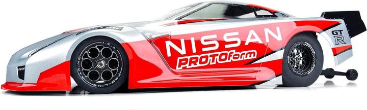 Actual product image Proline Body Nissan GT-R R35 Drag unpainted, 1:10