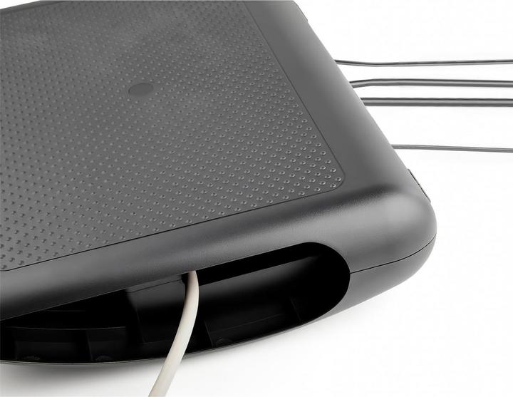 Productafbeelding StarTech Ergonomische voetwip met geïntegreerd kabelmanagement - Anti-slip oppervlak - Antislip oppervlak.