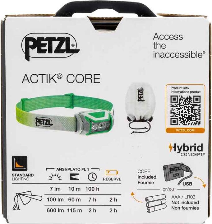 Image du produit Petzl Actik Core (600 lm)