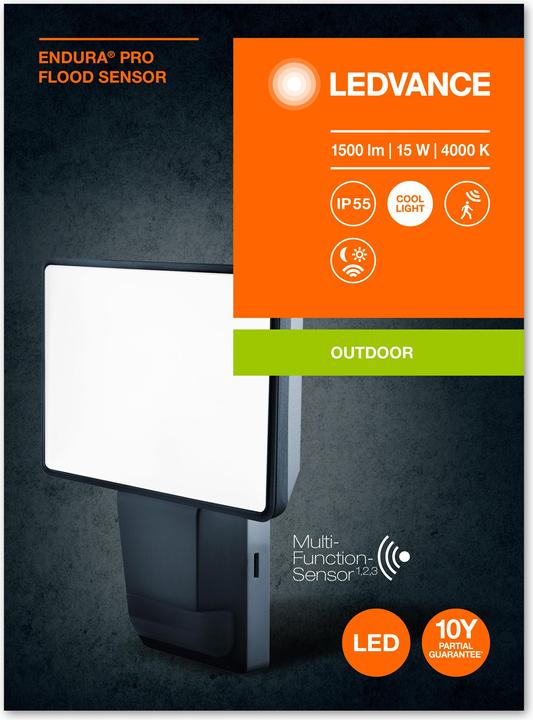Image du produit Ledvance Capteur d'inondation Endura Pro (1500 lm, IP55)