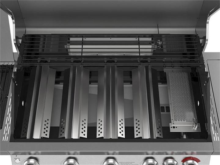 Image du produit FlammenKönig Gasgrill Expert 6 Brenner + Seitenbrenner inkl. Abdeckung, Gasregler und -Schlauch (14 kW)