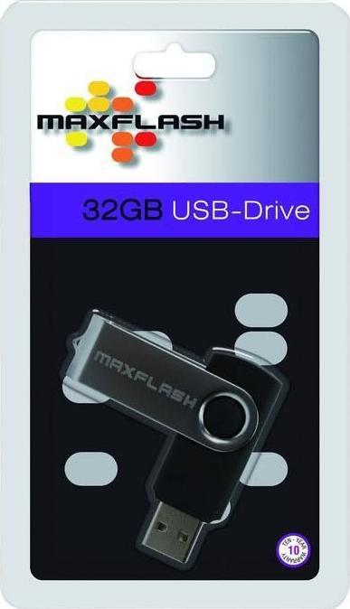 Actual product image MaxFlash Standard USB Drive 32GB (32 GB, USB-A, USB 2.0)