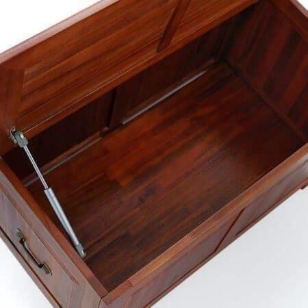 Produktbild Deuba Holztruhe (85 x 44 x 48 cm, 103 l)