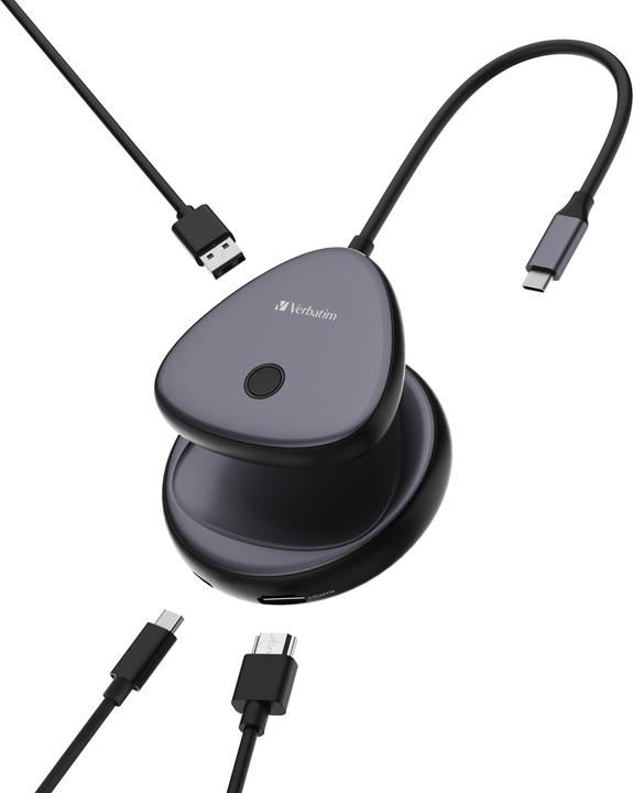 Produktbild Verbatim WDA-02 (USB-C, 3 Ports)