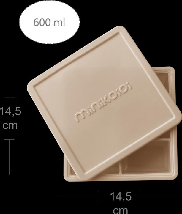 Actual product image Minikoioi Container for puree capsules with lid