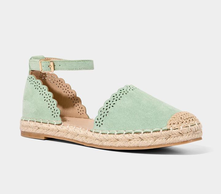 Produktbild Joe Browns Laser-Cut Flower Espadrille Flat Shoes (36)