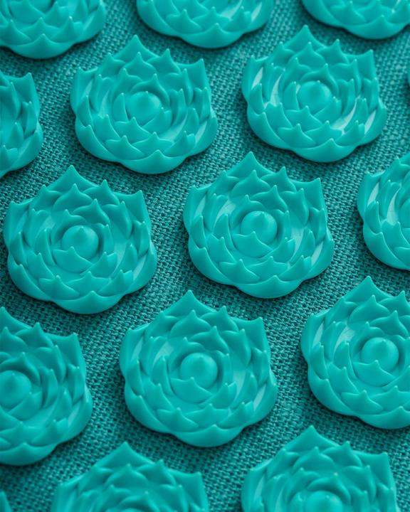 Actual product image Pranamat ECO massage set mat + cushion + mini mat d. turquoise