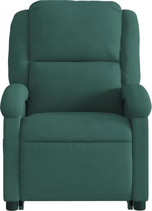 Actual product image VidaXL Massage chair with stand-up aid electric velvet