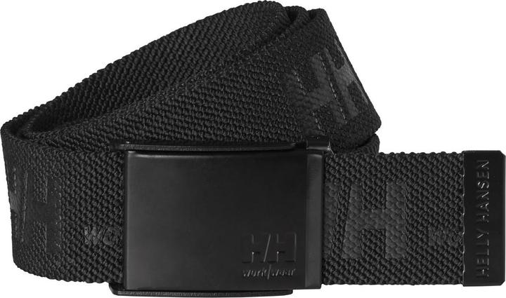 Actual product image Helly Hansen Belt "HH LOGO WEBBING BELT" black approx. 130.0 cm