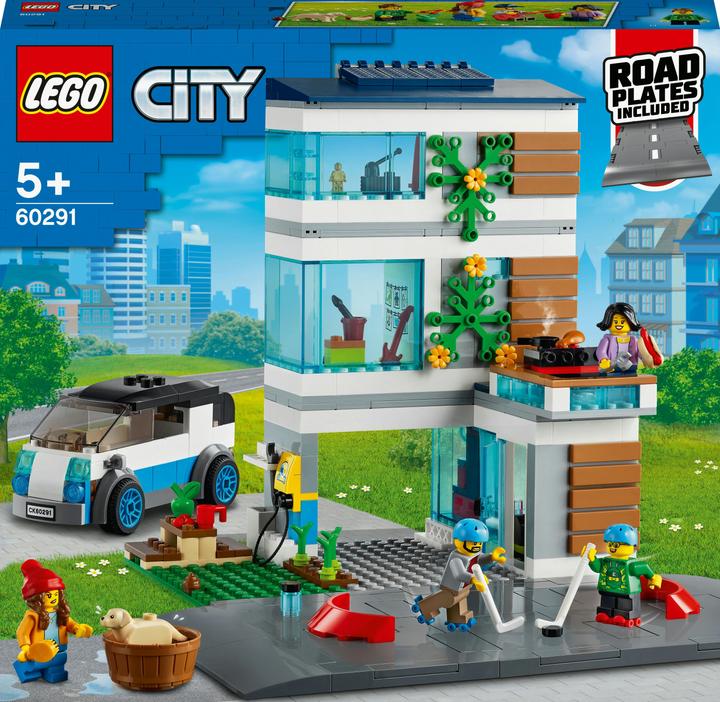 Immagine prodotto LEGO Moderna casa di famiglia (60291, LEGO City)