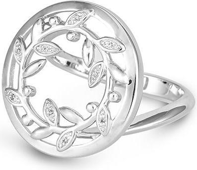 Actual product image Breuning RING - BRILL. 0.036 Ct. H/si (60, 750/18 K Gold)