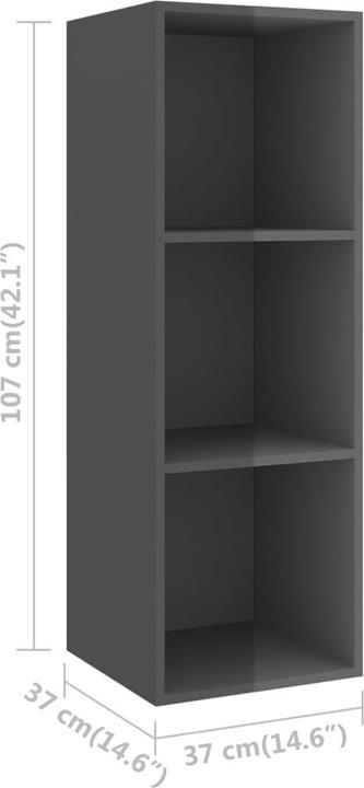 Produktbild VidaXL Wandschrank (37 x 37 x 107 cm)