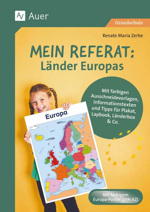 Produktbild Mein Referat: Lnder Europas (Deutsch, Renate Maria Zerbe, 2024)