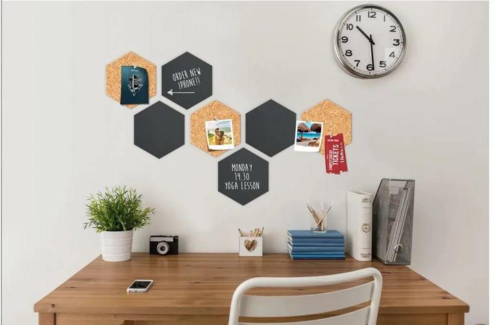 Produktbild Securit Kork+Kreidetafel (Pinnwand, 23 x 21 cm)