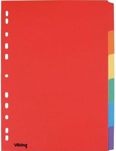 Produktbild Office Depot Trennblätter 5914944 Manila-Karton Sortierte Farben