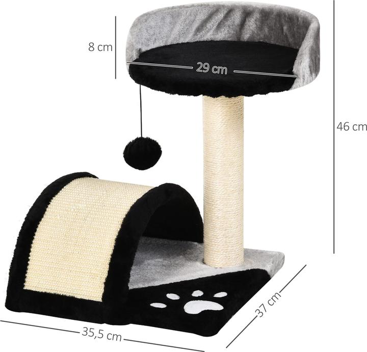 Produktbild Jamb Katzenbaum (46 cm, Schwarz)