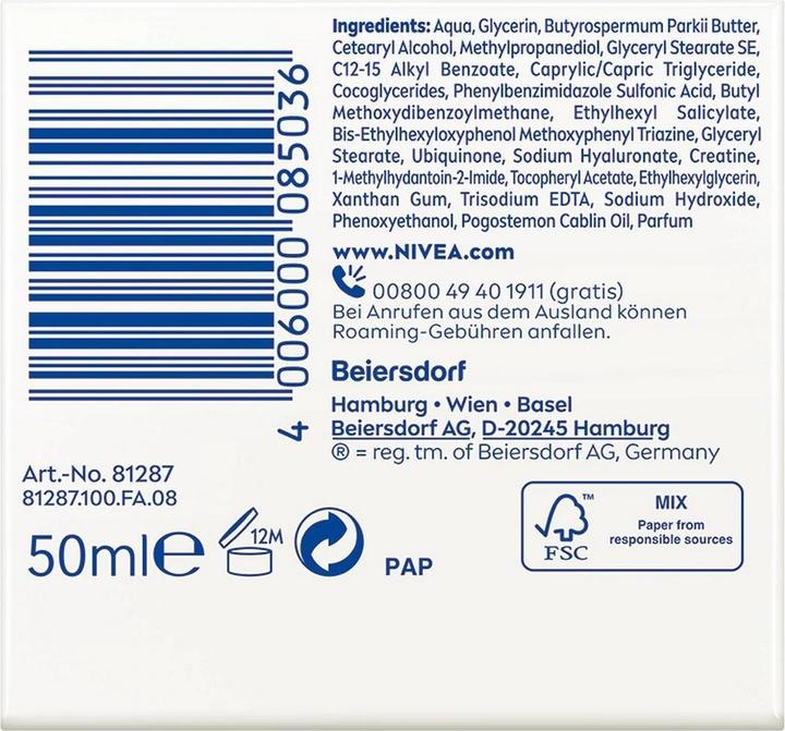 Image du produit NIVEA Q10 Power Crème de jour anti-rides raffermissante (50 ml, Crème de jour, SPF 15)