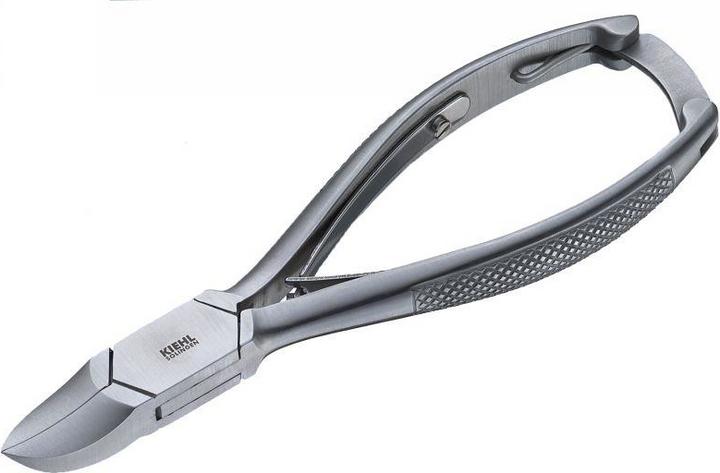 Kiehl Nail nippers heavy duty pedicure nipper silver 14.5cm, concave edge