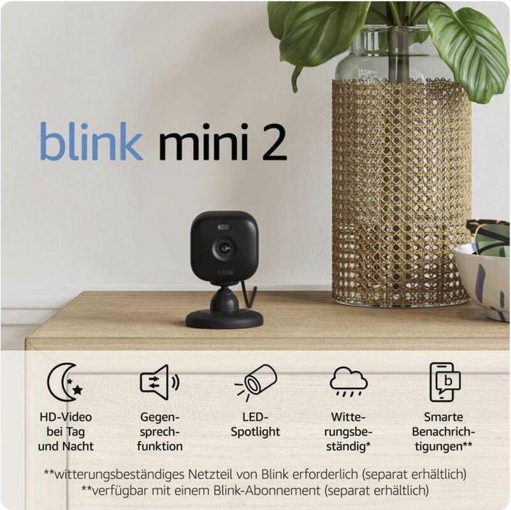 Actual product image Blink Mini 2 (1920 x 1080 Pixels)