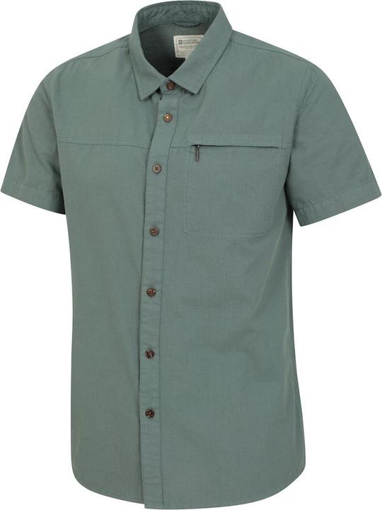 Actual product image Mountain Warehouse Mens Coconut Slub Short-Sleeved Shirt (4XL)