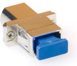 Actual product image Fiber optic LC-SC simplex adapter. Connectors: LC/SC Lc-sc simplex adapter