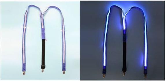 MU Style Nici Series Leuchtende LED Hosenträger