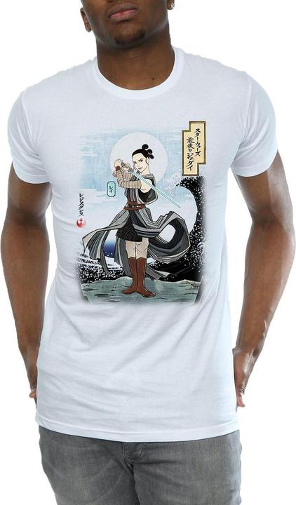 Immagine prodotto Star Wars The Last Jedi Japanese Rey Maglietta Uomo (L)