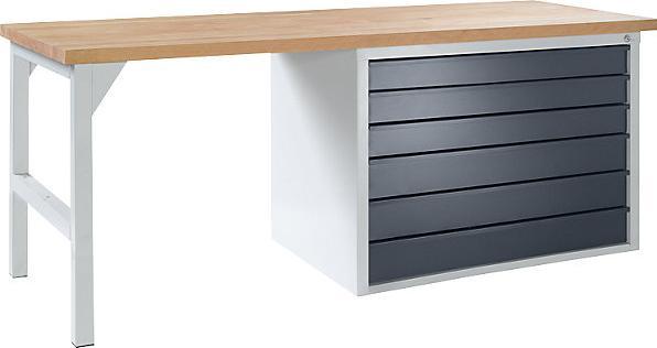 kaiserkraft Werkbank (200 cm, 75 cm)
