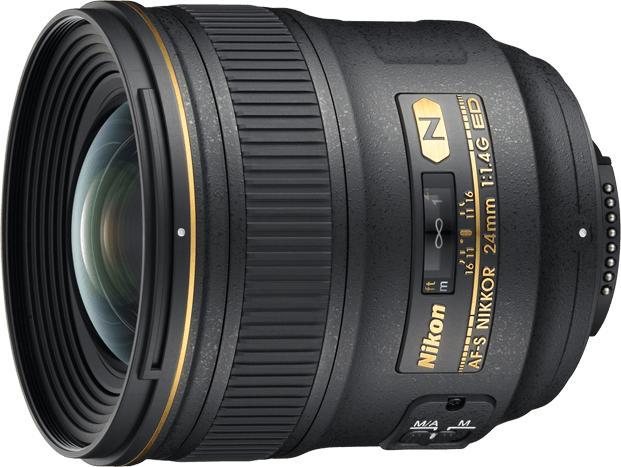 Image du produit Nikon AF-S Nikkor 24mm f/1.4G ED (Nikon F, Plein format)