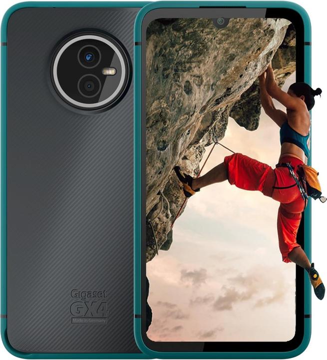 Actual product image Gigaset GX4 Outdoor (64 GB, Petrol, 6.10", Dual SIM, 48 Mpx, 4G)