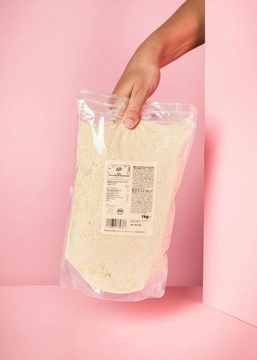 Image du produit KoRo Mélange sec bio de pois chiches concassés pour la préparation de falafels végétaliens (1000 g)