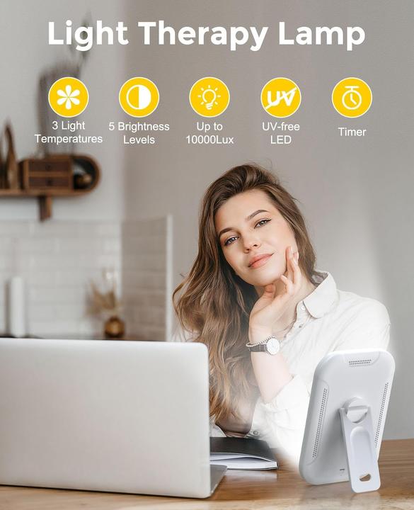 Actual product image Beedove TherapyOne (10000 lx)