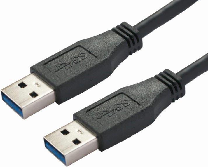 Immagine prodotto Bachmann 918.176 Cavo USB 1 m USB 3.2 Gen 1 (3.1 Gen 1) USB A Nero (1 m, USB 3.2 Gen 1)