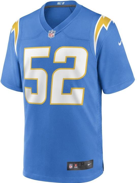 Nike Los Angeles Chargers Home Game Jersey Mack 52 2XL (XXL)