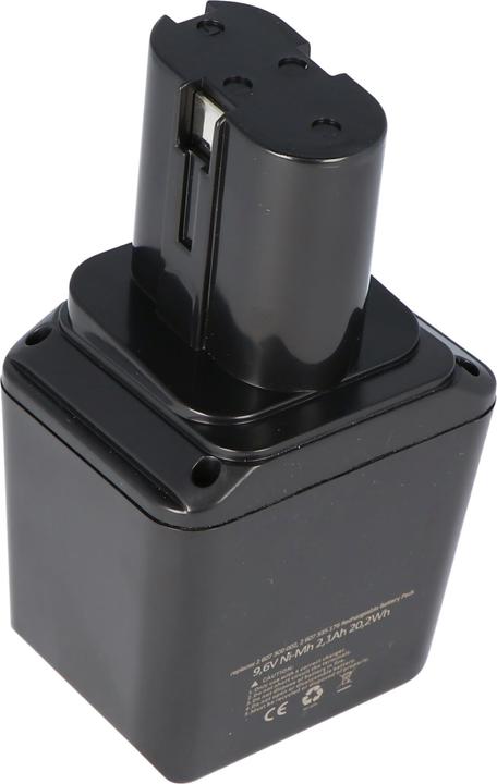 Produktbild AccuCell Akku Bosch 2 607 300 002 flache Seite, alte Version (9.6 V)