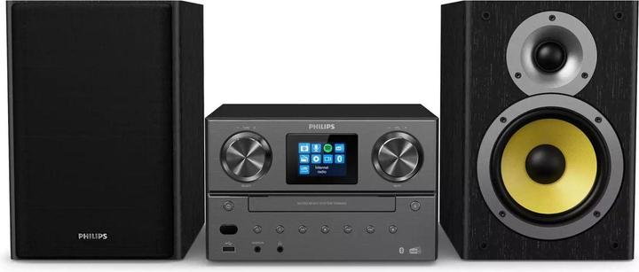 Philips TAM8905/10 (Spotify Connect, Bluetooth, WiFi, Lecteur de CD, 1x 100 W)