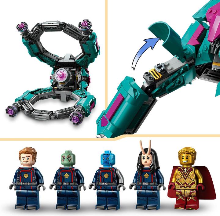 Produktbild LEGO Das neue Schiff der Guardians (76255, LEGO Marvel)