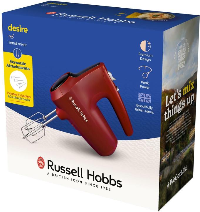 Actual product image Russell Hobbs Hand blender Desire red (185 W)
