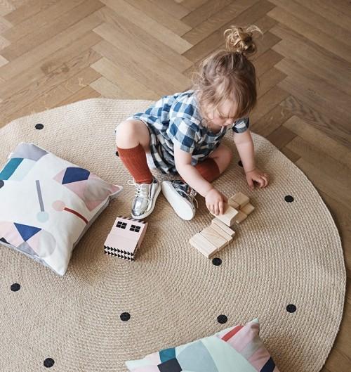 Actual product image Ferm Living Jute Carpet (Ø 100 cm)