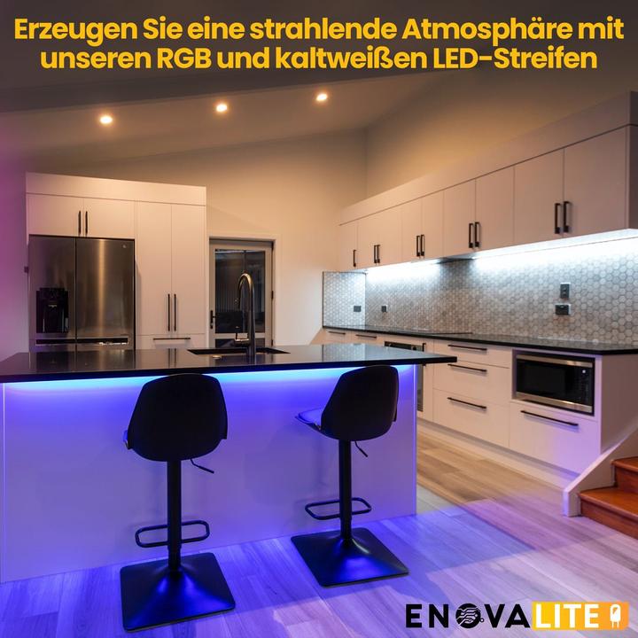 Image du produit Enovalite Bande LED (RGB, 500 cm)