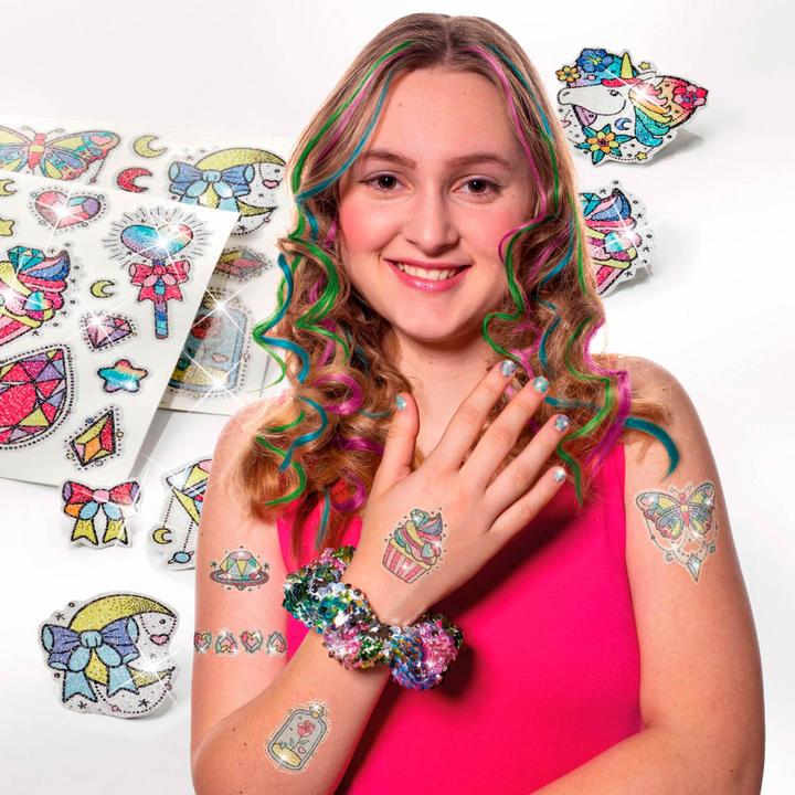 Actual product image Totum Bling Bling - Hair Chalk and Glitter Tattoos