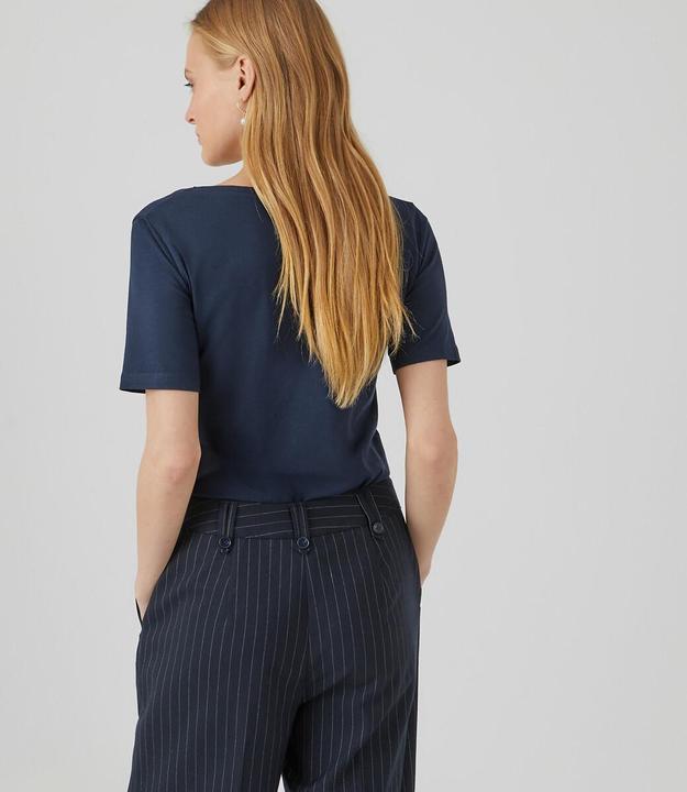 Produktbild La Redoute Collections T-Shirt mit rundem Ausschnitt (S)