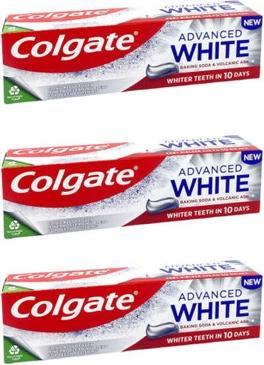 Immagine prodotto Colgate Dentifricio Advanced White al bicarbonato di sodio e cenere vulcanica 75ml (75 ml)