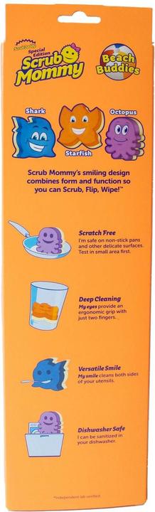 Actual product image Scrub Daddy Schwamm Sommeredition (3 pcs.)