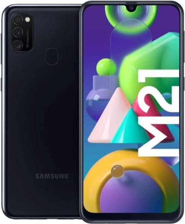 Samsung Galaxy M21 - Smartphone - Dual-SIM - 4G LTE - 64 GB - microSD slot - 6.4" - 2340 (64 GB, Schwarz, 6.40", Dual SIM, 48 Mpx, 4G)
