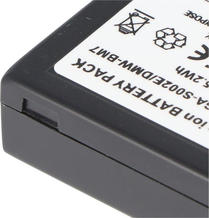 Image du produit AccuCell Akku Panasonic CGA-S002, CGR-S002, DMW-BM7 (Batterie)